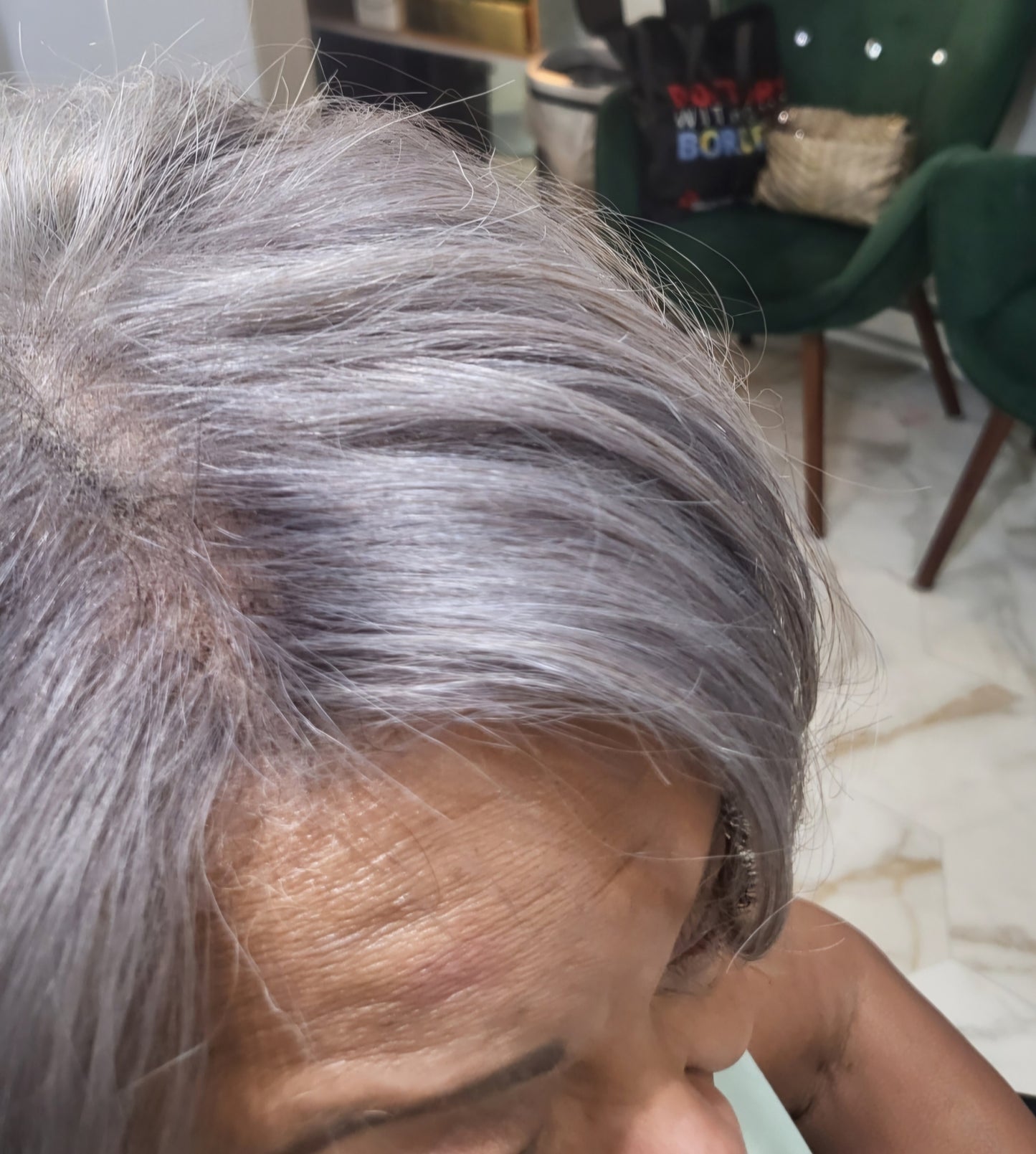 Custom Gray Hair Closures & Frontals | Made-to-Order